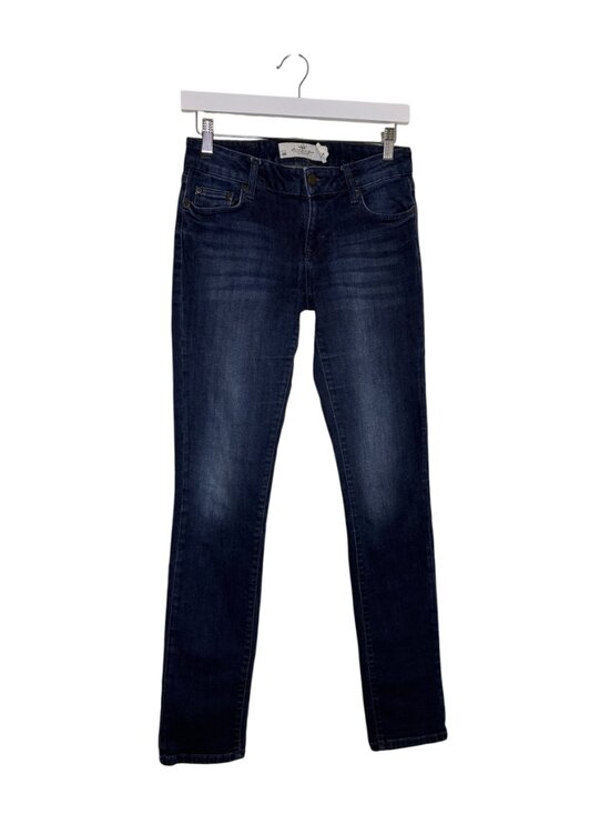 H&M Denim - H&M LOGG Skinny Jeans Low Rise Pants Women Dark Blue Rinse 27
